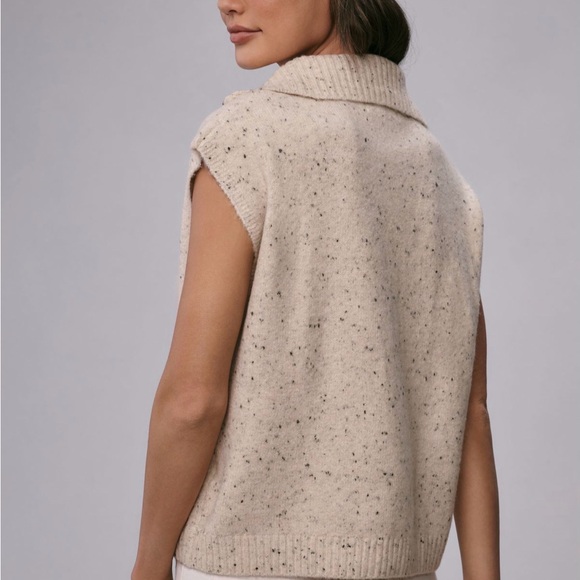 Anthropologie John+Jenn Speckled Sweater Vest - Picture 2 of 9